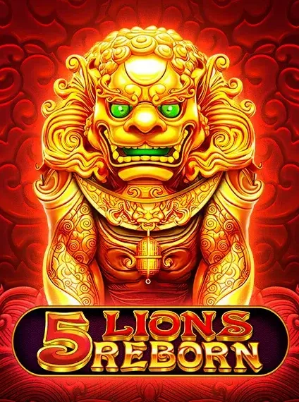 5 Lions Reborn Slot online at luckywave